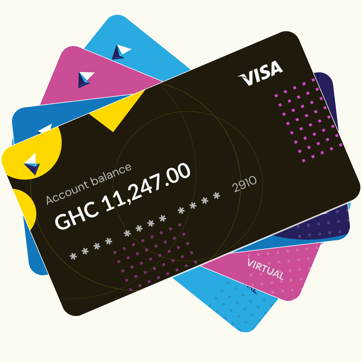 Syka virtual card illustration